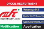 DFCCIL Recruitment 2025, Apply Online for Dedicated Freight Corridor Corporation of India Jobs