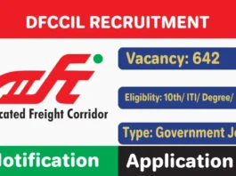 DFCCIL Recruitment 2025, Apply Online for Dedicated Freight Corridor Corporation of India Jobs