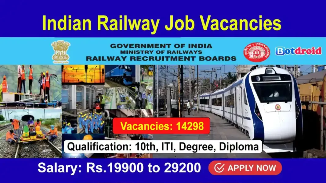 RRB Technician Recruitment 2024, Apply Online for 14298 Railway Jobs