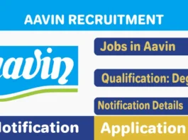 Aavin Madurai Recruitment 2025, Apply for Aavin Sales and Marketing Executive Direct Interview