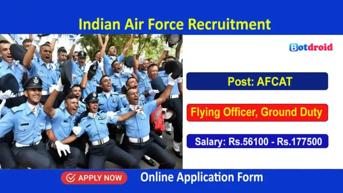 Indian Air Force Recruitment 2024 Apply Online for IAF AFCAT Jobs