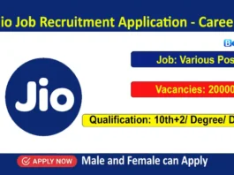 Jio Careers 2025 Apply Online Jio Jobs in Reliance Jio Infocomm Limited