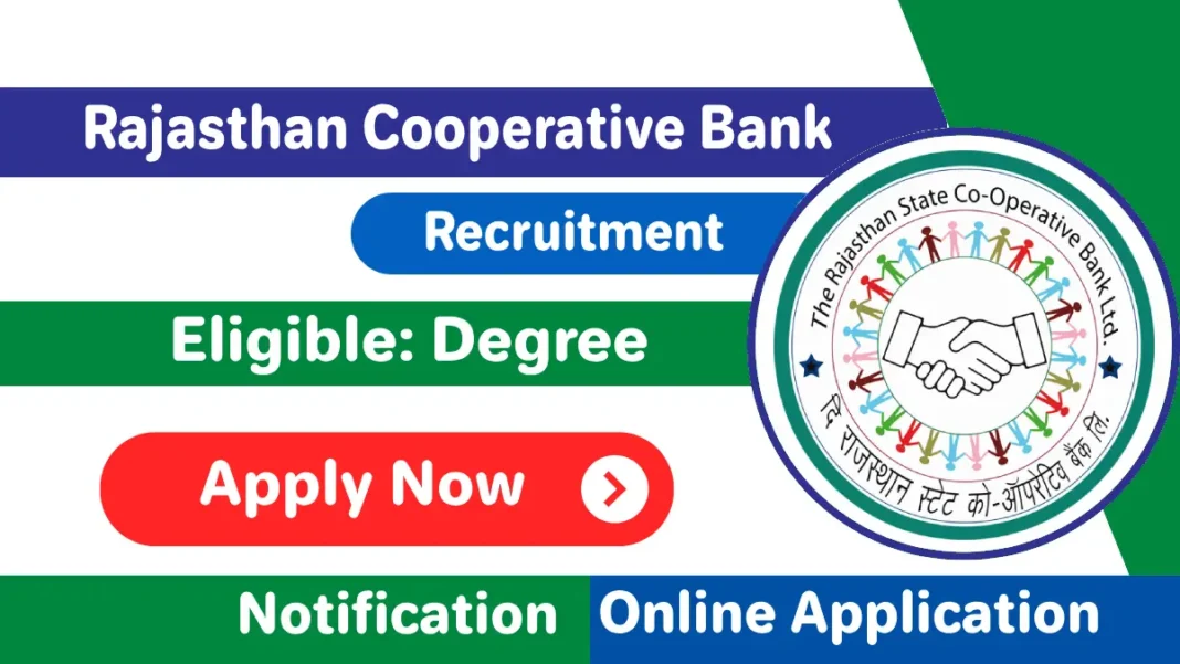 Rajasthan Cooperative Bank Recruitment 2025, Apply Online for Cooperative Bank Jobs