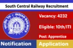 South Central Railway Recruitment 2025, Apply Online For SCR Apprentice Posts