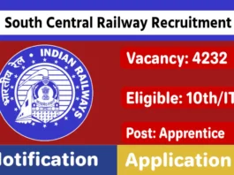 South Central Railway Recruitment 2025, Apply Online For SCR Apprentice Posts