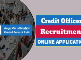 Central Bank of India Credit Officer Recruitment 2025 Released, Check Salary, Age Limit Details