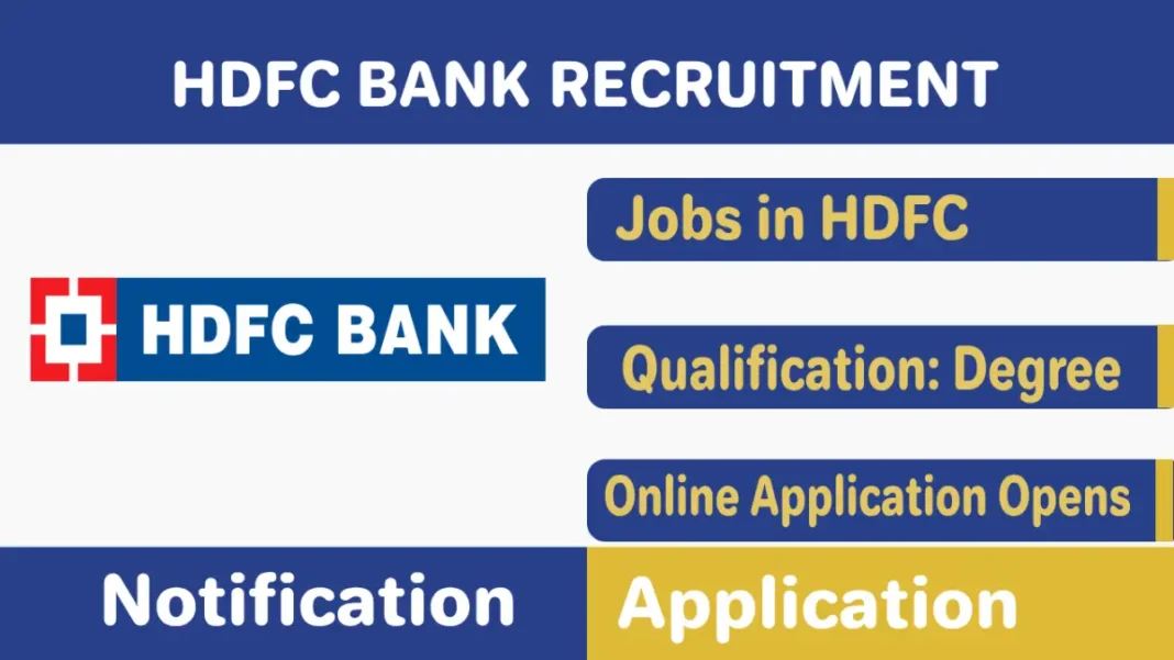 HDFC Careers 2025, Apply Online for HDFC Recruitment