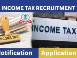 Income Tax Department Recruitment 2025: Group B Post Registration Begins Salary starts from Rs 44900