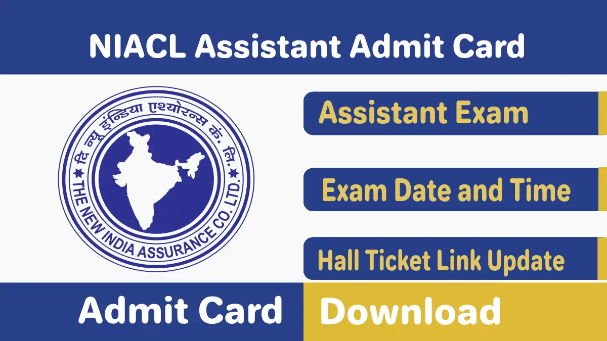 NIACL Assistant Exam on 27th january, admit card out, check exam pattern