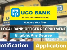 UCO Bank Recruitment 2025 Announced, Apply for 250 LBO Vacancies Check Exam Pattern, Last Date