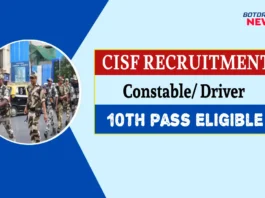 CISF Constable Driver Recruitment 2025: Online Application for 10th Pass Vacancies