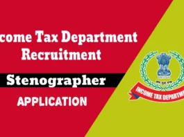 Income Tax Recruitment 2025 Out: Apply for 100 Stenographer Post, Check Age Limit