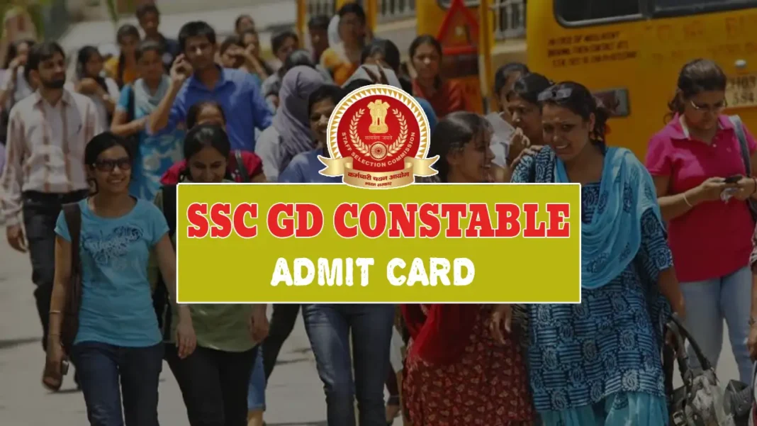 SSC GD Admit Card 2025 Released: Download Your GD Admit Card Now for Constable Exam